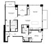 Floor plan at Flair Tower